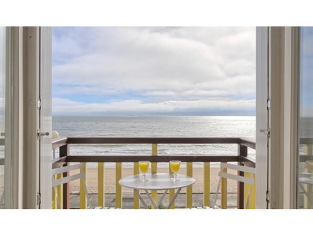 appartement de prestige en vente à la baule-escoublac : vue mer sur la baie de la baule : 