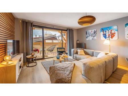 appartement moderne de 3 chambres avec accès direct aux pistes de ski  châtel