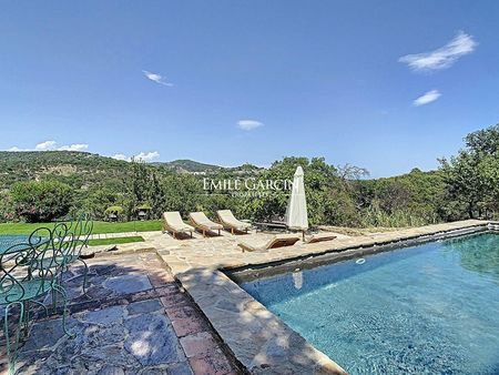 villa de luxe en location grimaud  provence-alpes-côte d'azur