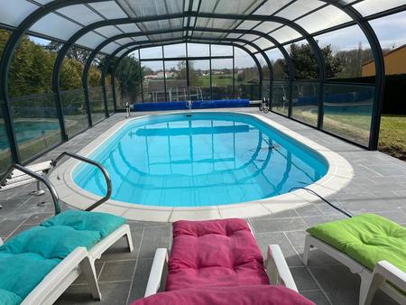 vente maison piscine à montbert (44140) : à vendre piscine / 143m² montbert