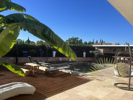 superbe villa plain-pied 200 m2 de 2019 avec piscine sur terrain de 823 m2