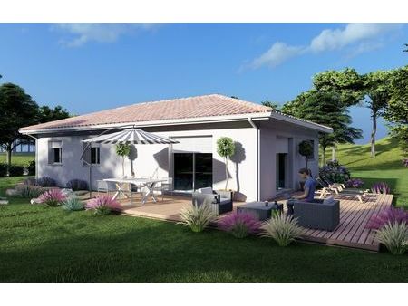 vente maison à construire 4 pièces 88 m² saint-vincent-de-paul (40990)
