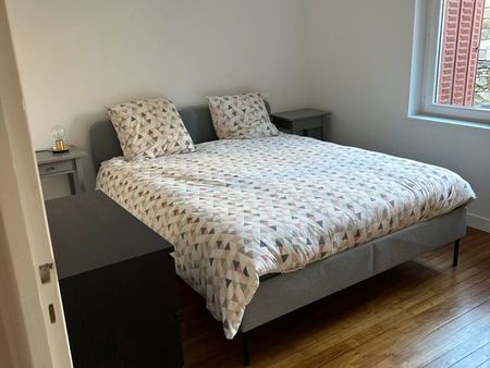 bel appartement rénové meubé 100m2 idéal pour couple ou colocation