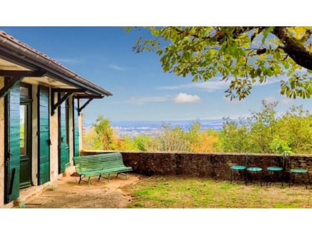 maison de prestige en vente à saint-cyr-au-mont-d'or : rare – vue exceptionnelle – maison 