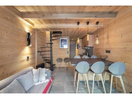 appartement contemporain de 2 chambres plus alcôve penthouse ski in and out à vendre à val