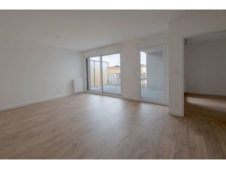 appartement t2 de 50 m² avec terrasse de 11 m² dans immeuble de 2024 - bourg mordelles
