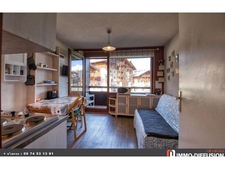 vente appartement 1 pièce 18 m² morillon (74440)