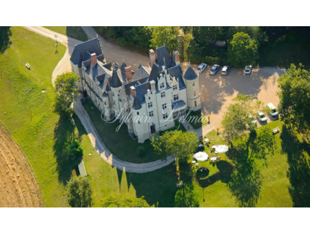 château en vente à tours : a vendre exceptionnel château historique du xv ème de 2400 m2 e