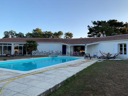 vente maison piscine à l'île-d'olonne (85340) : à vendre piscine / 202m² l'île-d'olonne