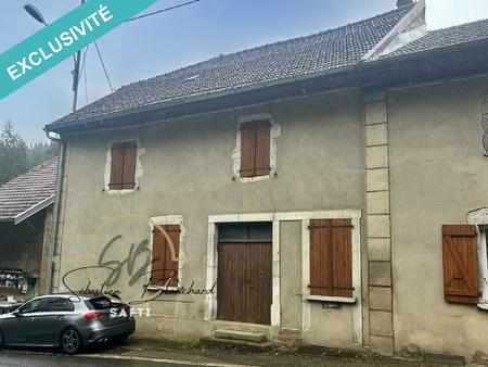 maison de 150m² à réhabiliter au hameau de la voute  commune de saint-germain-de-joux