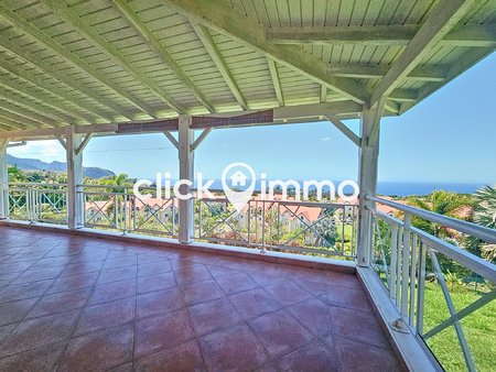 saint claude - villa t4 sur deux niveaux vue dégagée sur mer