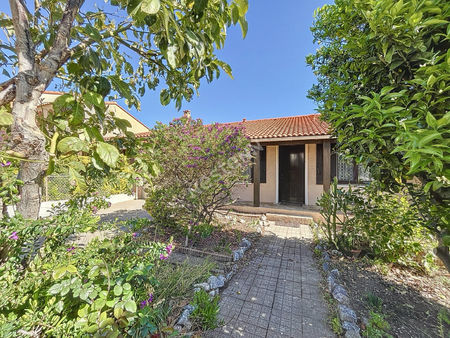 torreilles - a vendre villa t4 de plain pied avec jardin et garage