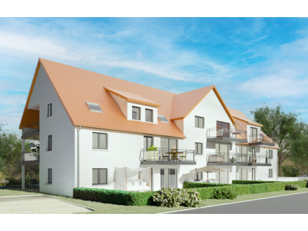 vente programme neuf t2  t3 45 à 66 m² bergheim (68750)