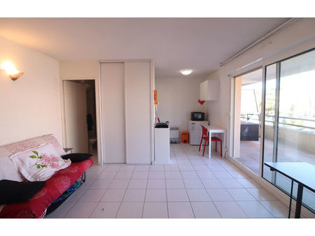 vente appartement 1 pièce 29 m² sète (34200)