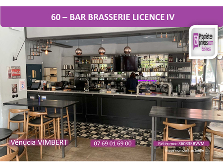 secteur chambly - bar brasserie licence iv  terrasse et logement