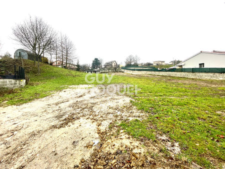 terrain constructible vienne 617 m2 dans lotissement 3 lots