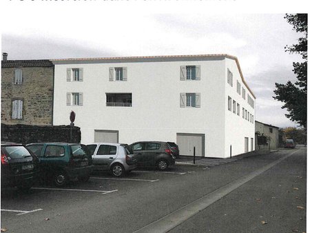 maison de ville contemporaine à finir second œuvre avec terrasse et garage