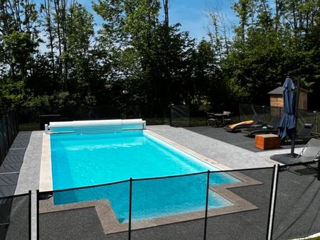 chalet piscine avec 3 logements avec rapports locatifs saisonniers