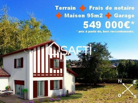 terrain 814 m² bayonne