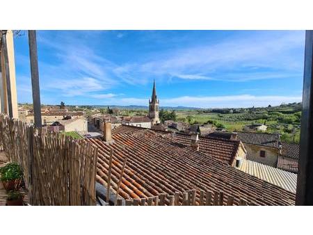 charmante maison de village en pierre avec vue panoramique