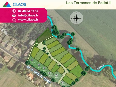 4 nouveaux terrains libres de constructeur dans le bourg de saint-denis-la-chevasse !