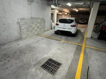 double place de parking