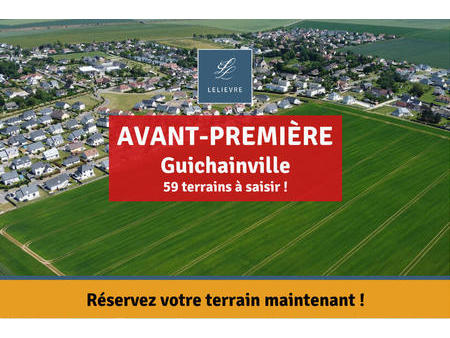 vente terrain à guichainville (27930) : à vendre / 405m² guichainville
