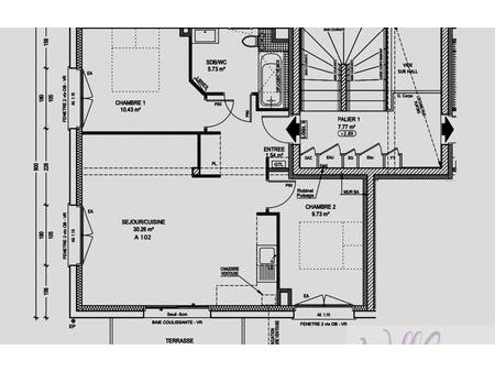 vente appartement 3 pièces 57 m² la biolle (73410)