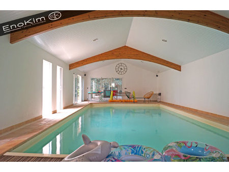 maison 3 chambres avec piscine intérieure jard sur mer