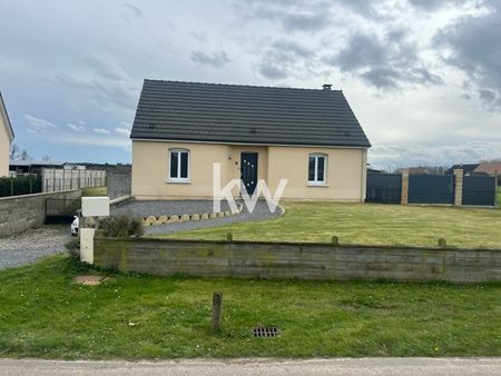 vente d'une maison t6 (100 m²) à tilloy floriville