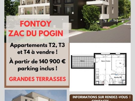 en vente appartement 78 33 m² – 329 000 € |fontoy