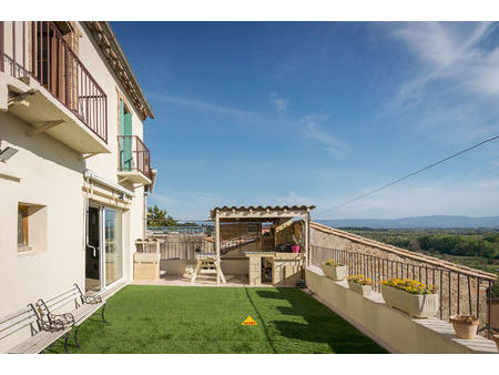 carcassonne - 10mn sud maison avec remise 436m² (210m² hab.) garage et terrasse panoramiqu