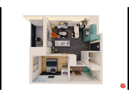 vente appartement 2 pièces 43 m² albi (81000)