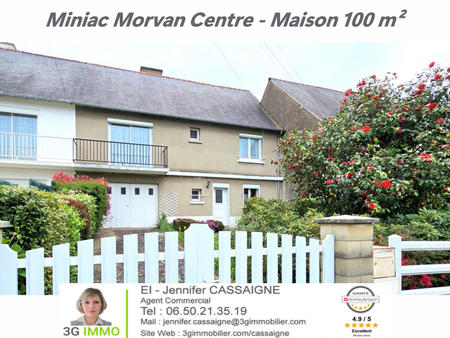 vente maison à miniac-morvan (35540) : à vendre / 135m² miniac-morvan