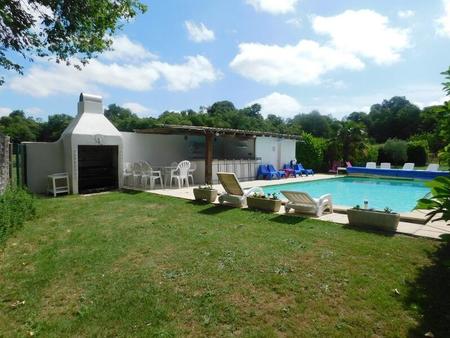 vente maison piscine à saint-quantin-de-rançanne (17800) : à vendre piscine / 420m² saint-