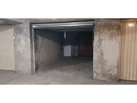 garage 18 m² .sous sol sécurisé . quartier faculté paul-valéry iii