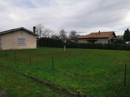 vente terrain 500 m²