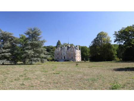 château en vente à angers : ref. 4291 : a vendre  château néogothique en anjou proche d’un