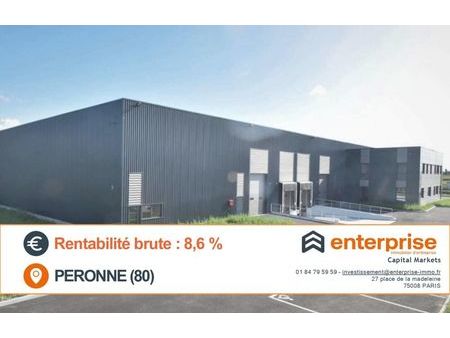 vente local industriel 600 m² péronne (80200)