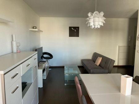 terville - appartement f3 meuble