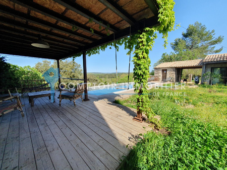 a vendre gard (30) - magnifique maison de charme entièrement rénovée avec piscine et terra