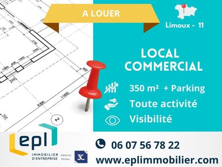 local commercial 350 m²