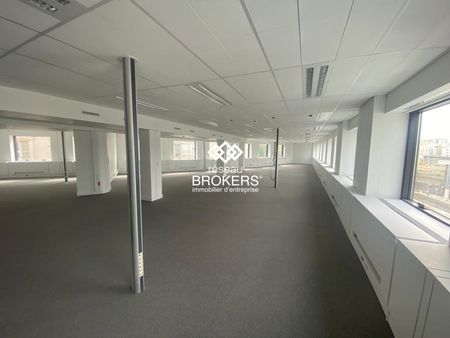 bureaux 1100 m² paris