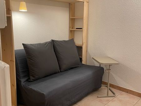 studio meublé de 12m2 dans une résidence calme et sécurisée