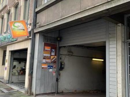 garage fermé en plein centre de charleroi