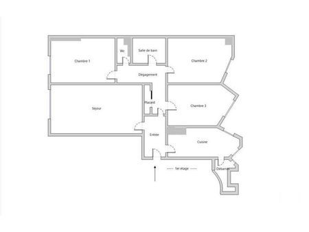 appartement f4 à vendre - 4 pièces - 85 36 m2 - paris - 75013 - ile-de-france