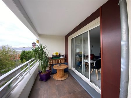 - huningue - f3 meublé de 64 m² avec balcon -