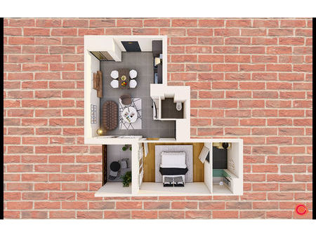 vente appartement 2 pièces 53 m² albi (81000)