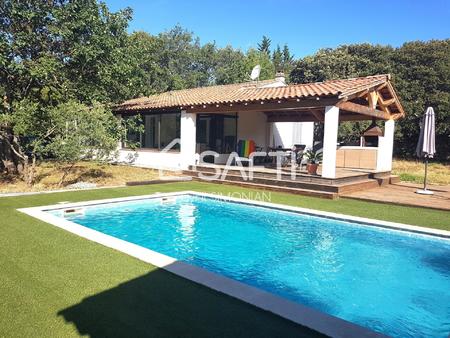 exclusivite  villa plain-pied t5 avec piscine et garage.