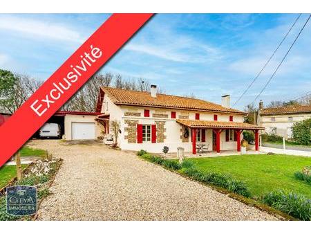 vente maison saint-christophe-de-double (33230) 6 pièces 170m²  256 000€